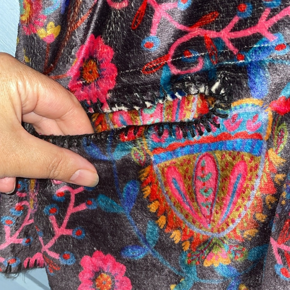 NATURAL LIFE Floral Hooded Cardigan - Multicolor - Picture 7 of 9